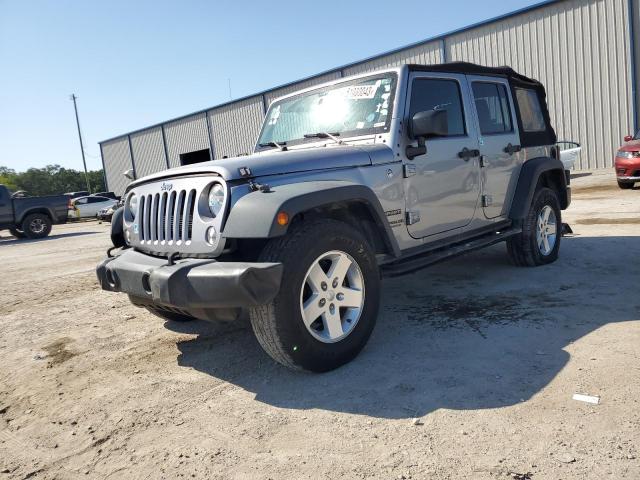 JEEP WRANGLER U 2015 with VIN 1C4BJWDG2FL585204 - Photo from auction