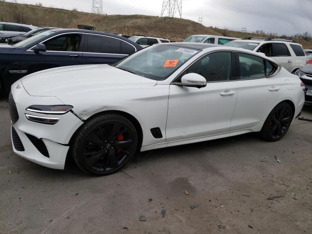 GENESIS G70 BASE 2023 with VIN KMTG54TE2PU119591 - Photo from auction