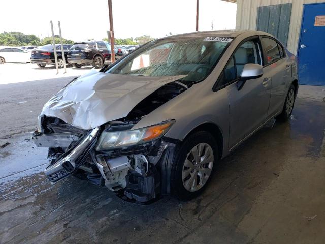 HONDA CIVIC LX 2012 with VIN 19XFB2F54CE069580 - Photo from auction