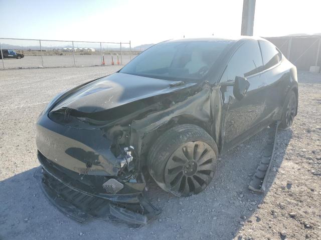 TESLA MODEL Y 2021 with VIN 5YJYGDEE0MF152345 - Photo from auction