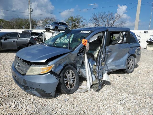 HONDA ODYSSEY EX 2012 with VIN 5FNRL5H6XCB117773 - Photo from auction