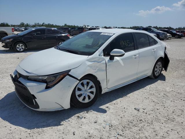 TOYOTA COROLLA L 2022 with VIN JTDDPMAE8N3018072 - Photo from auction