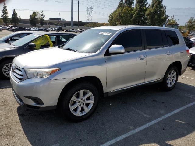 TOYOTA HIGHLANDER 2012 with VIN 5TDZA3EHXCS024148 - Photo from auction