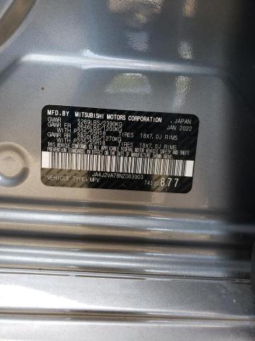 Photo 14 from auction – 2022 MITSUBISHI OUTLANDER with VIN JA4J2VA78NZ063903