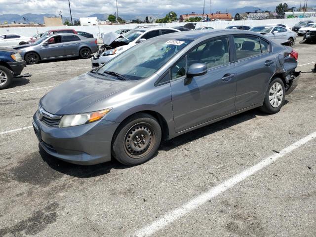 HONDA CIVIC LX 2012 with VIN JHMFB2F54CS004160 - Photo from auction