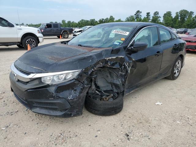 HONDA CIVIC LX 2017 with VIN 19XFC2F53HE020441 - Photo from auction