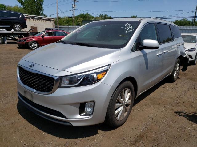 KIA SEDONA EX 2016 with VIN KNDMC5C17G6137129 - Photo from auction
