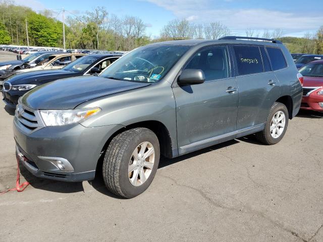 TOYOTA HIGHLANDER 2012 with VIN 5TDBK3EHXCS112633 - Photo from auction