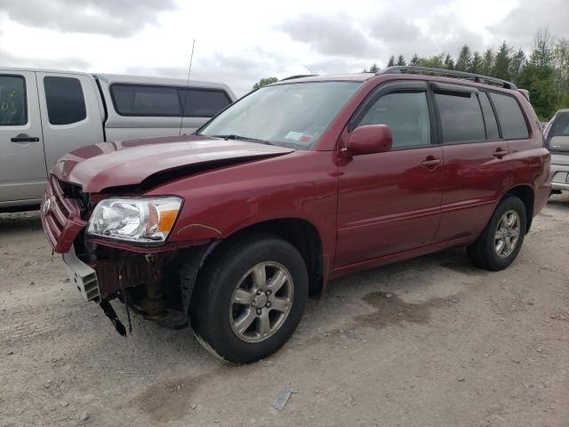 TOYOTA HIGHLANDER 2007 with VIN JTEDP21A570139398 - Photo from auction