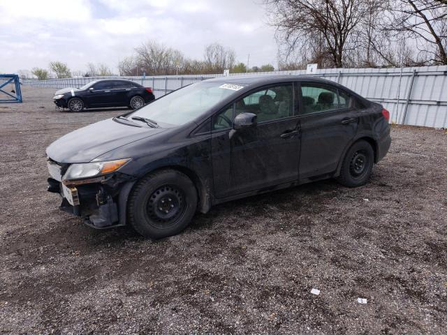 HONDA CIVIC LX 2012 with VIN 2HGFB2F49CH107608 - Photo from auction