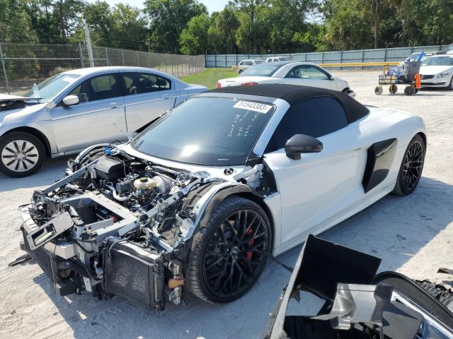 AUDI R8 SPYDER 2017 with VIN WUAVACFX8H7903673 - Photo from auction