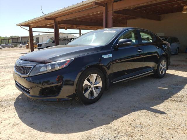 KIA OPTIMA HYB 2015 with VIN KNAGM4AD3F5077465 - Photo from auction