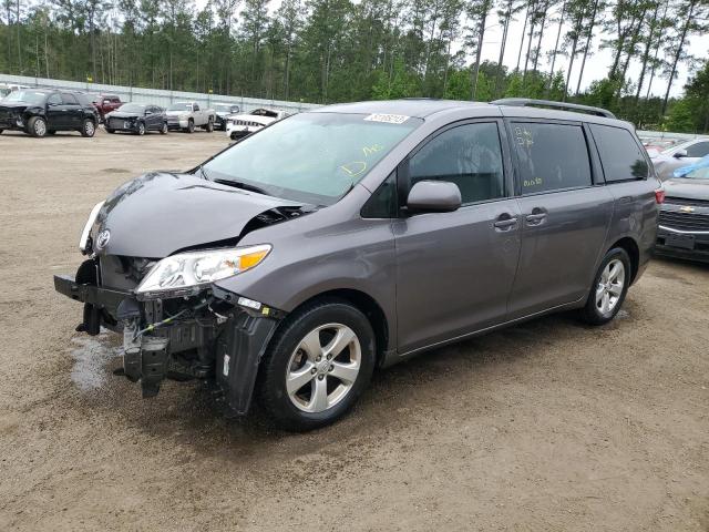 TOYOTA SIENNA LE 2017 with VIN 5TDKZ3DC0HS890741 - Photo from auction
