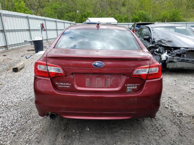 Photo 6 from auction – 2016 SUBARU LEGACY 2.5 with VIN 4S3BNAN6XG3057313