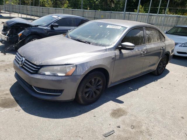 VOLKSWAGEN PASSAT S 2014 with VIN 1VWAT7A30EC062787 - Photo from auction