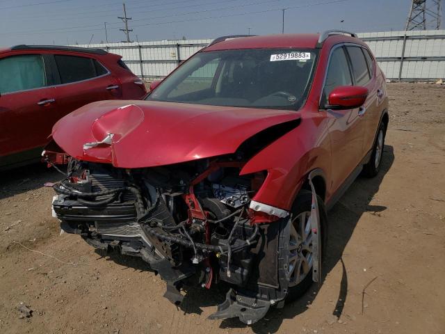 NISSAN ROGUE SV 2017 with VIN 5N1AT2MV7HC822300 - Photo from auction