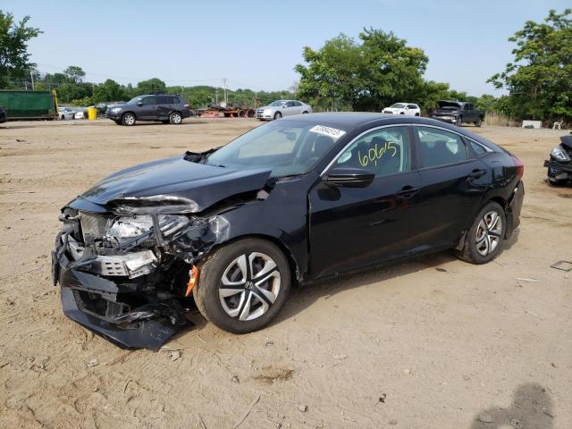 HONDA CIVIC LX 2018 with VIN 2HGFC2F53JH608335 - Photo from auction