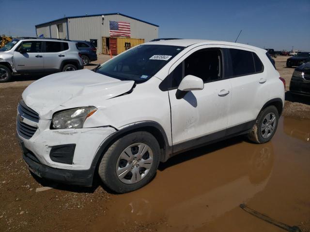 CHEVROLET TRAX LS 2015 with VIN 3GNCJKSB3FL245821 - Photo from auction
