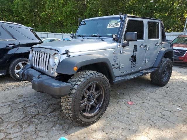 JEEP WRANGLER U 2016 with VIN 1C4BJWDG3GL266010 - Photo from auction