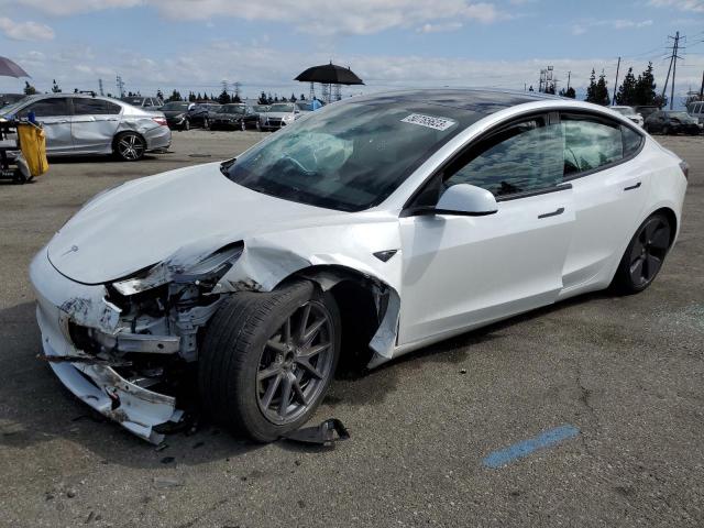 TESLA MODEL 3 2021 with VIN 5YJ3E1EA9MF930587 - Photo from auction