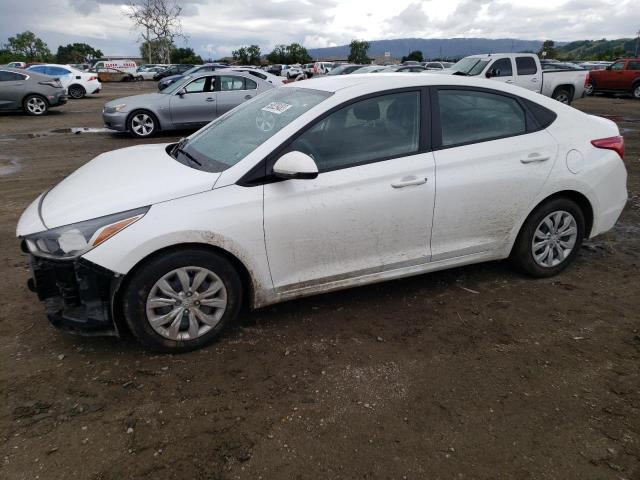 HYUNDAI ACCENT SE 2021 with VIN 3KPC24A67ME142358 - Photo from auction