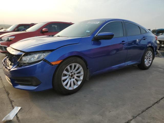 HONDA CIVIC LX 2018 with VIN 2HGFC2E56JH554109 - Photo from auction
