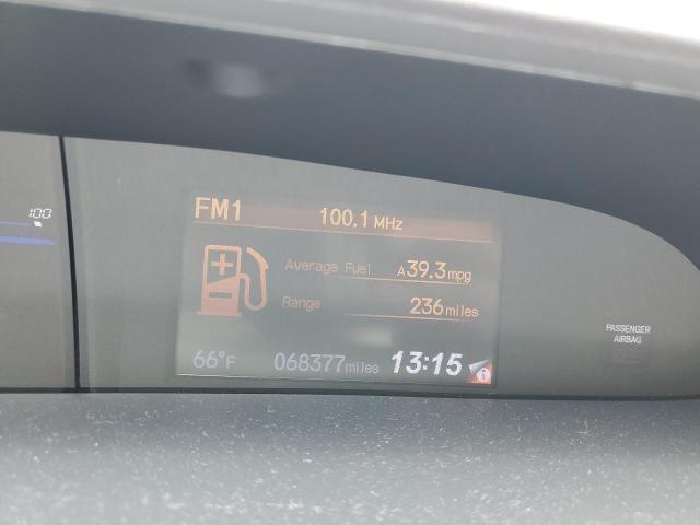 Photo 9 from auction – 2013 HONDA CIVIC HYBR with VIN 19XFB4F29DE203969