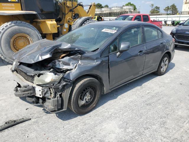 HONDA CIVIC LX 2013 with VIN 2HGFB2F54DH515654 - Photo from auction