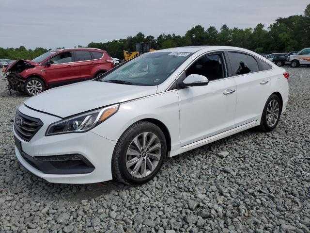 HYUNDAI SONATA SPO 2016 with VIN 5NPE34AF0GH374659 - Photo from auction