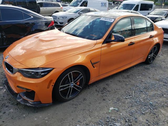 BMW M3 2018 with VIN WBS8M9C5XJ5J80295 - Photo from auction