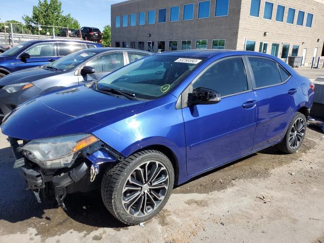 TOYOTA COROLLA L 2015 with VIN 5YFBURHE7FP355294 - Photo from auction