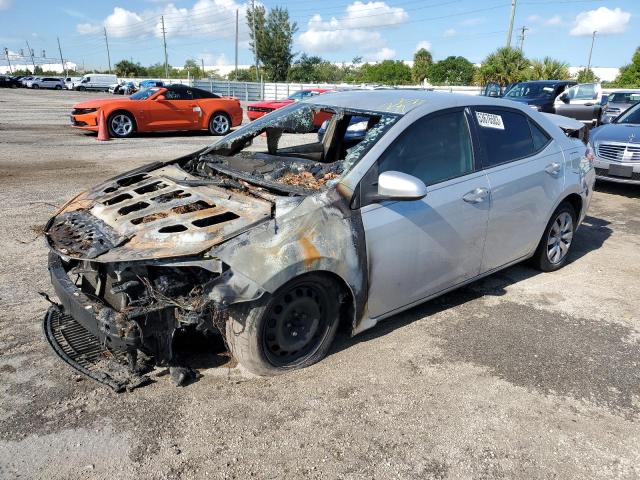 TOYOTA COROLLA 2015 with VIN 2T1BURHE6FC295914 - Photo from auction