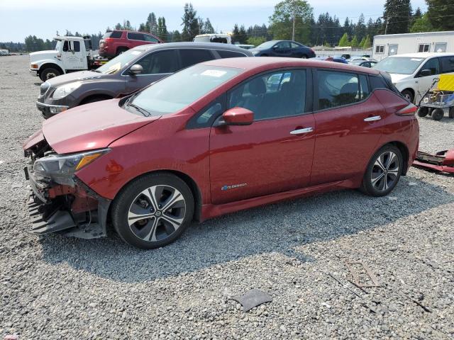 NISSAN LEAF S 2018 with VIN 1N4AZ1CP1JC304467 - Photo from auction