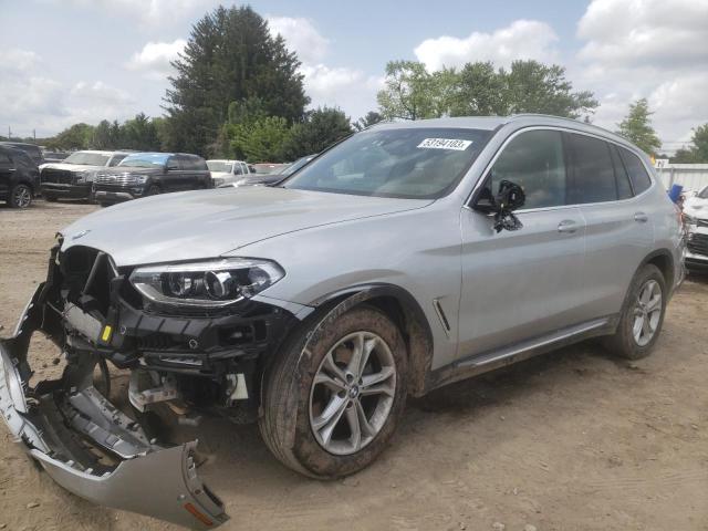 BMW X3 XDRIVE3 2020 with VIN 5UXTY5C09LLE57781 - Photo from auction