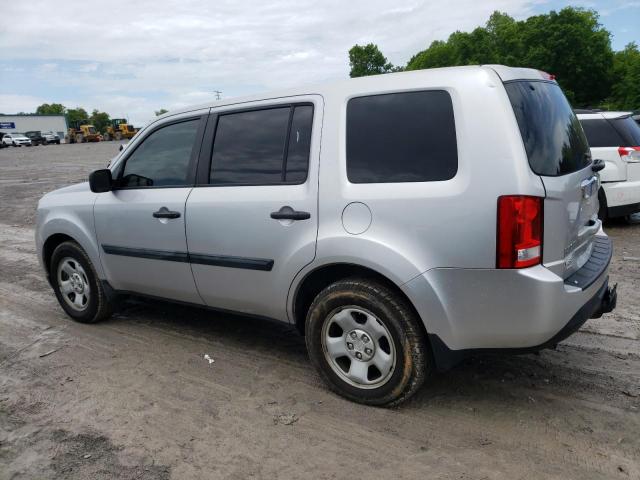 Photo 2 from auction – 2013 HONDA PILOT LX with VIN 5FNYF4H29DB075253