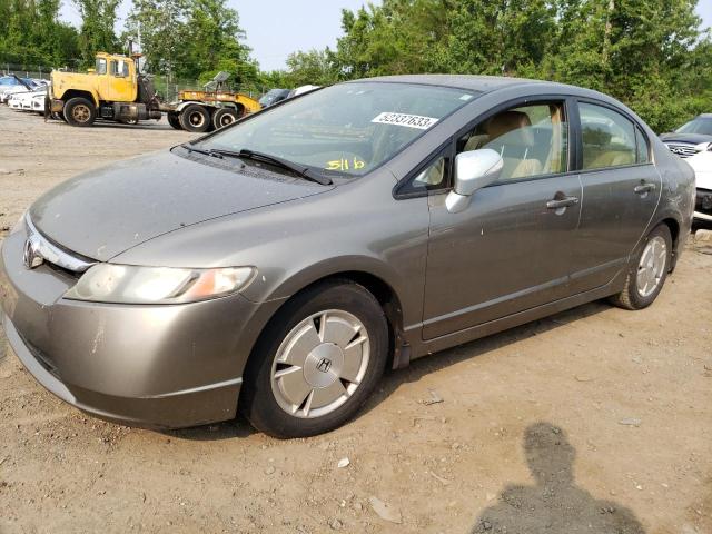 HONDA CIVIC HYBR 2007 with VIN JHMFA36287S020706 - Photo from auction