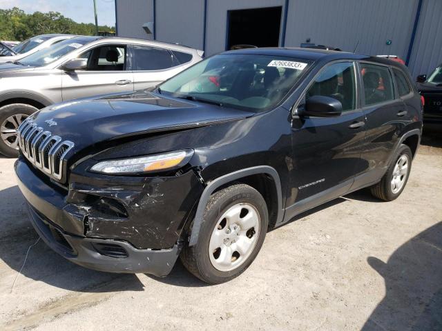 JEEP CHEROKEE S 2017 with VIN 1C4PJLAB8HW603428 - Photo from auction