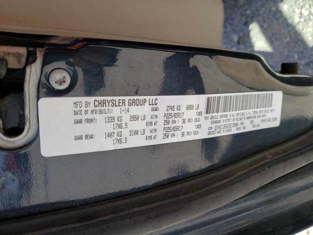Photo 14 from auction – 2014 CHRYSLER TOWN & COU with VIN 2C4RC1BG6ER272404