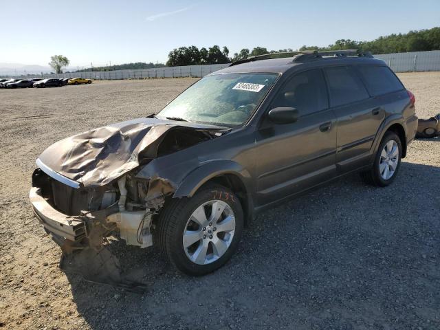 SUBARU OUTBACK 2. 2008 with VIN 4S4BP61C587315892 - Photo from auction