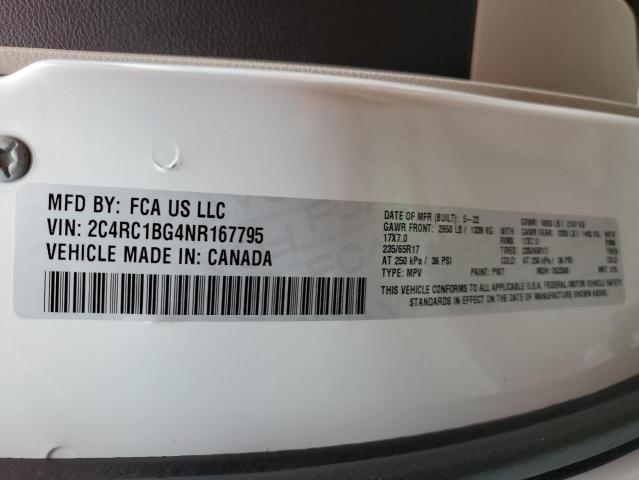 Фото 14 с аукциона – 2022 CHRYSLER PACIFICA T с VIN 2C4RC1BG4NR167795