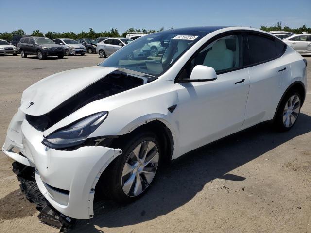 TESLA MODEL Y 2023 with VIN 7SAYGAEE9PF701370 - Photo from auction