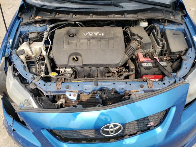 Photo 11 from auction – 2009 TOYOTA COROLLA BA with VIN 1NXBU40E69Z158117