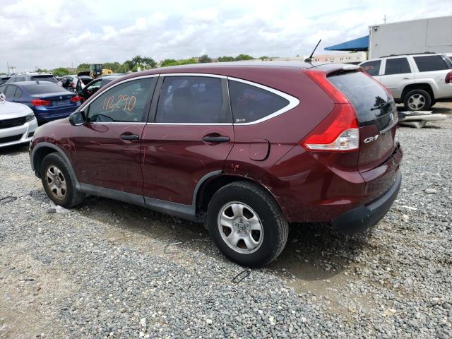 Photo 2 from auction – 2012 HONDA CR-V LX with VIN 5J6RM3H3XCL018577