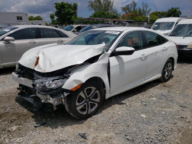 HONDA CIVIC LX 2016 with VIN 19XFC2F5XGE069067 - Photo from auction