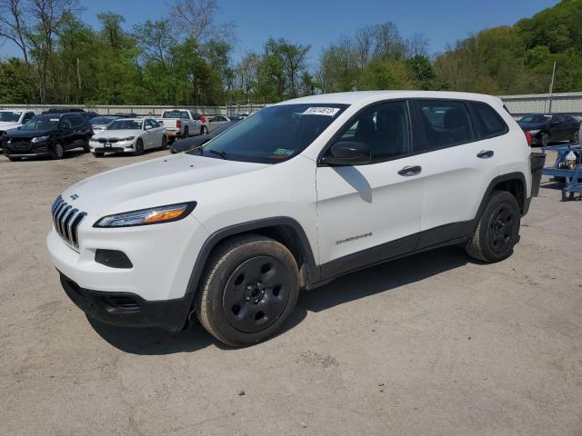 JEEP CHEROKEE S 2015 with VIN 1C4PJLAB4FW701613 - Photo from auction