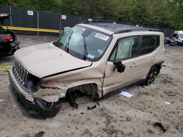 JEEP RENEGADE L 2015 with VIN ZACCJBBH4FPB88355 - Photo from auction