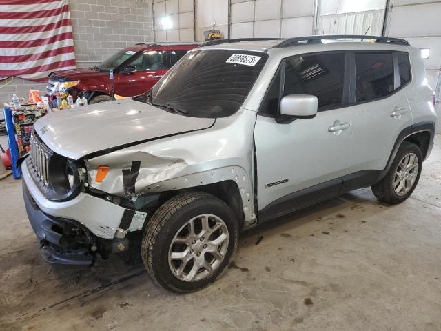 JEEP RENEGADE L 2017 with VIN ZACCJBBB7HPF19296 - Photo from auction