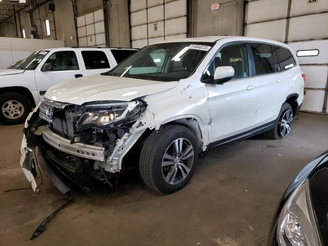 HONDA PILOT EXLN 2018 with VIN 5FNYF6H70JB063270 - Photo from auction