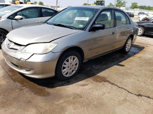 HONDA CIVIC LX 2004 with VIN 1HGES16504L011384 - Photo from auction