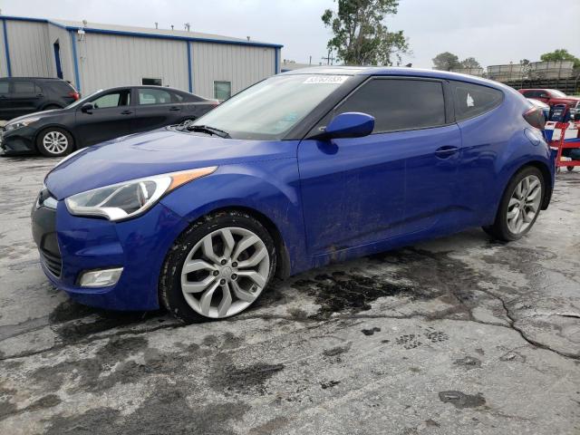 HYUNDAI VELOSTER 2012 with VIN KMHTC6AD4CU076354 - Photo from auction